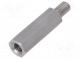 Screwed spacer sleeve  40mm  Int.thread  M8  Ext.thread  M8