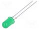 LED  5mm  red  6.3÷14mcd  60°  10mA  2÷3V  Front  convex