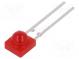 LED  5mm  red  angular  1÷3.5mcd  80°  Front  convex  2÷3V  THT