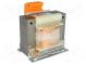 Transformer  mains  100VA  400VAC  230V  Leads  terminal block