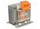 Transformer  mains  160VA  500VAC  24V  Leads  terminal block  2kg