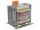 Transformer  mains  400VA  230VAC  115V  Leads  terminal block