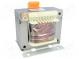 Transformer  mains  400VA  230VAC  24V  Leads  terminal block  IP00