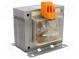 Transformer  mains  800VA  230VAC  24V  Leads  terminal block  IP00