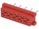 Wire-board  socket  female  PIN  10  THT  on PCBs  30V  1A  -40÷105°C