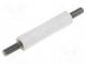 Insulating sleeve  hexagonal  M2,5  L  20mm  Spanner  6mm  UL94V-2