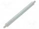 Screwed spacer sleeve  65mm  Ext.thread  M3  hexagonal  steel