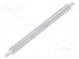 Screwed spacer sleeve  65mm  Ext.thread  M3  hexagonal  aluminium