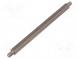 Screwed spacer sleeve  100mm  Ext.thread  M5  hexagonal