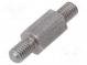 Screwed spacer sleeve  12mm  Ext.thread  M5  hexagonal