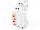 Timer  10÷100days  SPDT  250VAC/8A  Usup  12÷240VAC  12÷240VDC