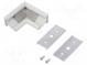 Connector 90°  white  aluminium  Application  CORNER14