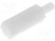 Screwed spacer sleeve  hexagonal  polyamide  M3  M3  14mm