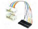 Connection cable  IDC10 x2,pin strips  127mm