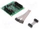 Logic level converter module  IDC10 x4,pin strips