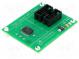 Prototyping board and set of components  IDC10 x2