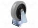 Transport wheel  Ø  200mm  W  50mm  H  235mm  rigid  350kg  rubber