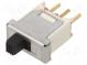 Switch  slide  Pos  2  SP3T  0.4A/20VDC  ON-ON  Mounting  THT