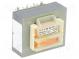 Transformer  mains  2VA  230VAC  12V  6V  0.1A  0.1A  PCB  IP00
