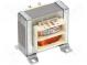 Transformer  mains  25VA  230VAC  12V  2A  Leads  solder lugs  IP00