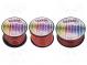 Wire  loudspeaker cable  2x1mm2  stranded  CCA  black-red  PVC