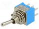 Switch  toggle  Positions 2  DPDT  ON-ON  3A/250VAC  Leads  for PCB