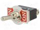 Switch  toggle  Positions 2  SPDT  ON-ON  10A/250VAC  -55÷65°C