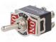 Switch  toggle  Positions 3  DP3T  ON-OFF-ON  10A/250VAC  -55÷65°C