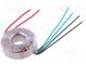 Transformer  toroidal  50VA  230VAC  15V  15V  1.67A  1.67A  0.7kg
