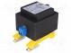 Transformer  encapsulated  16VA  230VAC  230V  70mA  DIN  600g  IP00