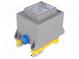 Transformer  encapsulated  35VA  230VAC  12V  2.92A  DIN  900g  IP00