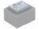 Transformer  encapsulated  1.5VA  230VAC  24V  24V  0.025A  0.025A