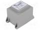 Transformer  encapsulated  45VA  230VAC  9V  5A  PCB  IP00  900g