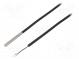 Sensor  temperature  Pt100  100Ω  cl.B  Body dim  Ø6x50mm  Len  1.5m