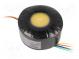Transformer  speaker  50VA  Ø115x65mm  0.008÷54kHz  200mA