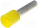 Bootlace ferrule  insulated  copper  Insulation  polyamide  6mm2