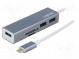 Hub USB  SD,SD Micro,USB A socket,USB C plug  USB 3.1  5Gbps
