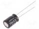Capacitor  electrolytic  bipolar  THT  330uF  6.3VDC  Ø8x11.5mm