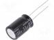 Capacitor  electrolytic  bipolar  THT  33uF  100VDC  Ø12.5x20mm