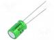 Capacitor  electrolytic  bipolar  THT  100uF  6.3V  Ø8x11.5mm  ±20%