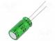 Capacitor  electrolytic  bipolar  THT  330uF  10V  Ø10x20mm  ±20%