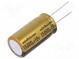 Capacitor  electrolytic  THT  15000uF  10VDC  Ø18x35.5mm  ±20%