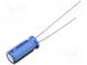 Capacitor  electrolytic  THT  220uF  25VDC  Ø8x11.5mm  Pitch  3.5mm