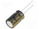 Capacitor  electrolytic  THT  3300uF  10VDC  Ø12.5x20mm  Pitch  5mm