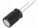 Capacitor  electrolytic  THT  2200uF  16VDC  Ø12.5x20mm  Pitch  5mm