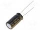 Capacitor  electrolytic  THT  1000uF  25VDC  Ø10x20mm  Pitch  5mm