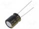 Capacitor  electrolytic  THT  330uF  25VDC  Ø10x12.5mm  Pitch  5mm
