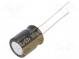 Capacitor  electrolytic  THT  100uF  63VDC  Ø10x12.5mm  Pitch  5mm