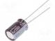 Capacitor  electrolytic  THT  5.6uF  250VDC  Ø8x11.5mm  ±20%