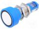 Sensor  ultrasonic  straight  Range  350÷3400mm  PNP x2 NO/NC